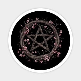 Spring Pentacle Magnet